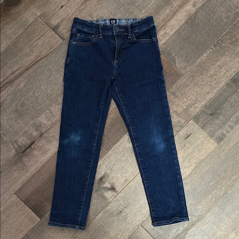 Dark Blue Denim Jeans